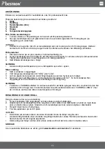 Предварительный просмотр 16 страницы Bestron Copper ASC451CO Instruction Manual
