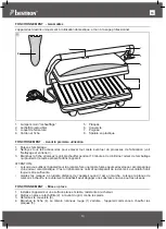 Предварительный просмотр 14 страницы Bestron Copper ASW113CO Instruction Manual