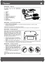 Предварительный просмотр 7 страницы Bestron COPPER COLLECTION DF402CO Instruction Manual