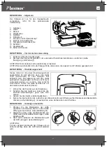 Preview for 7 page of Bestron COPPER COLLECTION DF402CO Instruction Manual