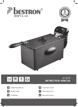 Предварительный просмотр 1 страницы Bestron CRISPY & CO AF357R Instruction Manual