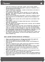 Preview for 17 page of Bestron Crispy & Co AOV20 Instruction Manual