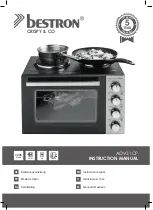 Предварительный просмотр 1 страницы Bestron CRISPY & CO AOV31CP Instruction Manual