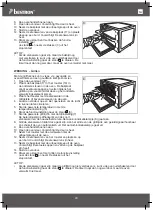 Preview for 24 page of Bestron Crispy & Co AOV45 Instruction Manual