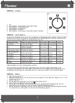 Preview for 23 page of Bestron Crispy & Co AOV55 Instruction Manual