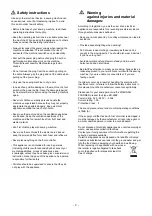 Предварительный просмотр 3 страницы Bestron D270A13 Instructions For Use Manual