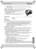 Preview for 37 page of Bestron DBB2200E Instruction Manual