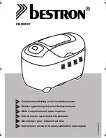 Предварительный просмотр 1 страницы Bestron DBM2007 Instructions For Use Manual