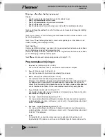 Предварительный просмотр 6 страницы Bestron DBM2007 Instructions For Use Manual