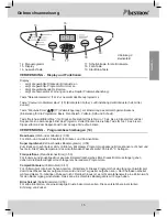 Preview for 15 page of Bestron DBM400 User Instructions