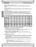 Preview for 16 page of Bestron DBM400 User Instructions