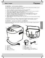 Preview for 25 page of Bestron DBM400 User Instructions