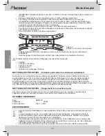 Preview for 30 page of Bestron DBM400 User Instructions