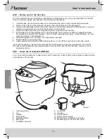 Preview for 36 page of Bestron DBM400 User Instructions