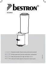 Предварительный просмотр 1 страницы Bestron DCG602 Instruction Manual