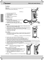 Предварительный просмотр 8 страницы Bestron DCO365B User Instructions