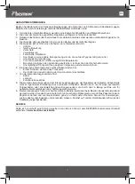 Предварительный просмотр 7 страницы Bestron DEK4150 Instruction Manual