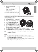 Предварительный просмотр 5 страницы Bestron DFA30 Instruction Manual