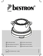Preview for 1 page of Bestron DFD20R Instruction Manual
