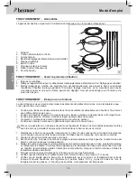 Preview for 14 page of Bestron DFD20R Instruction Manual