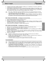 Предварительный просмотр 15 страницы Bestron DFD20R Instruction Manual