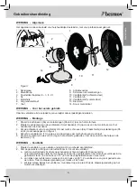 Предварительный просмотр 5 страницы Bestron DFT25R Instruction Manual