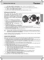 Предварительный просмотр 9 страницы Bestron DFT27W Instruction Manual