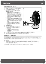 Preview for 13 page of Bestron DFT35W Instruction Manual