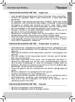 Предварительный просмотр 3 страницы Bestron DFT430 Instruction Manual