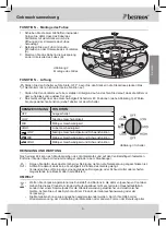 Предварительный просмотр 9 страницы Bestron DFT430 Instruction Manual