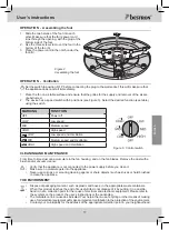 Preview for 17 page of Bestron DFT430 Instruction Manual