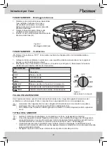 Предварительный просмотр 21 страницы Bestron DFT430 Instruction Manual