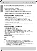 Preview for 2 page of Bestron DFT45S User Instructions