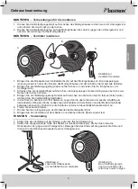 Предварительный просмотр 9 страницы Bestron DFT45S User Instructions