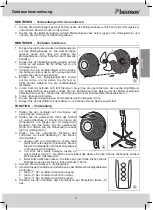 Предварительный просмотр 9 страницы Bestron DFT45SZ Instruction Manual