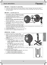 Preview for 19 page of Bestron DFT45SZ Instruction Manual