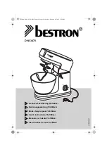 Предварительный просмотр 1 страницы Bestron DHA3470 User Instructions