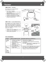 Preview for 11 page of Bestron DHB42W Instruction Manual