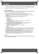 Предварительный просмотр 13 страницы Bestron DHB42W Instruction Manual