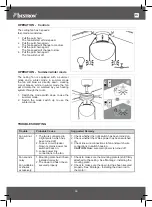 Preview for 44 page of Bestron DHB42W Instruction Manual