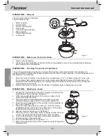 Предварительный просмотр 22 страницы Bestron DHY1705 Instruction Manual