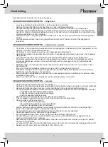 Предварительный просмотр 3 страницы Bestron DJA802 Instruction Manual