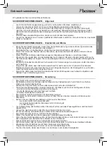 Предварительный просмотр 7 страницы Bestron DJA802 Instruction Manual