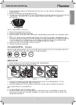 Предварительный просмотр 5 страницы Bestron DKP2828 Instruction Manual