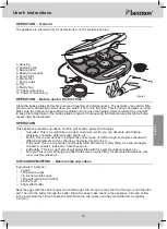 Preview for 19 page of Bestron DKP2828 Instruction Manual