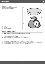 Предварительный просмотр 9 страницы Bestron DKW700SDM Instruction Manual