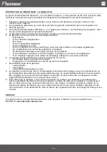 Предварительный просмотр 10 страницы Bestron DKW700SDM Instruction Manual