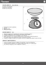 Preview for 25 page of Bestron DKW700SDM Instruction Manual