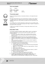 Предварительный просмотр 29 страницы Bestron DLD404 User Instructions