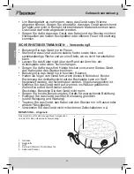 Preview for 10 page of Bestron DLD5009 Instruction Manual